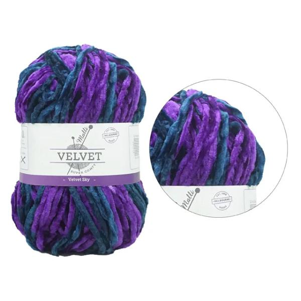 Super Comfy Mix Velvet Sky Yarn - 100g
