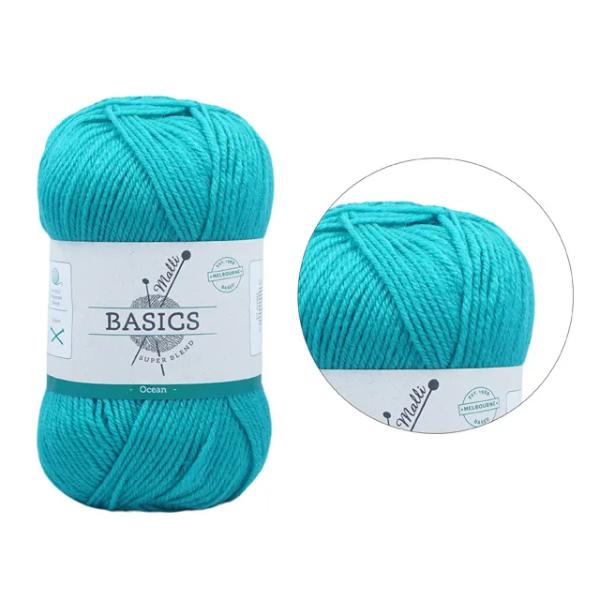 Ocean Super Blend Basic Yarn - 100g