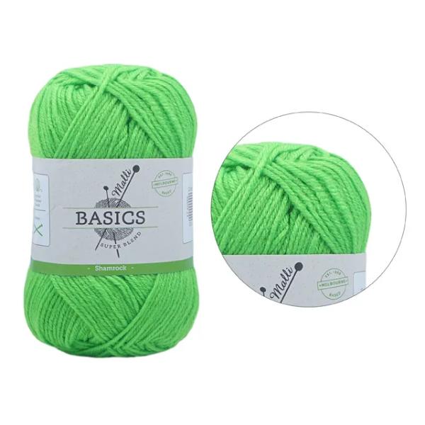 Shamrock Super Blend Basic Yarn - 100g