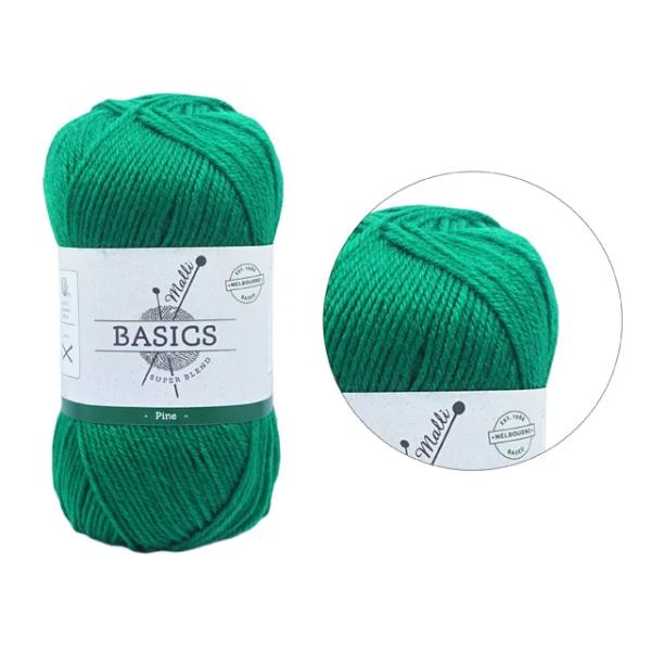 Pine Super Blend Basic Yarn - 100g