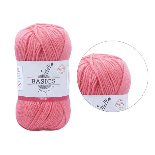 Rouge Super Blend Basic Yarn - 100g