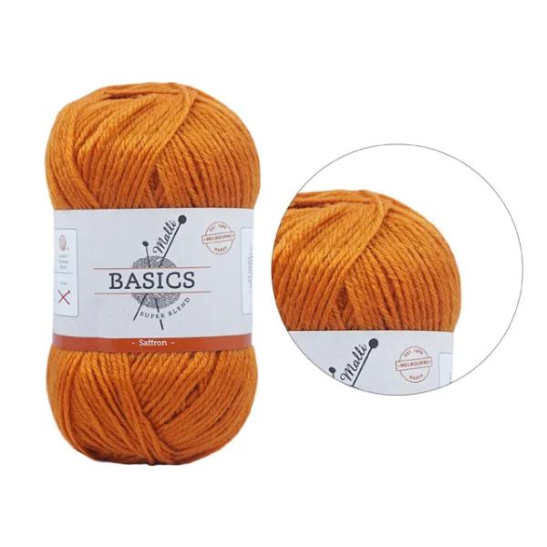 Safron Super Blend Basic Yarn - 100g