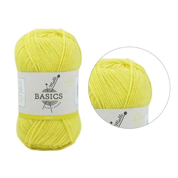 Lemon Super Blend Basic Yarn - 100g