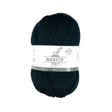 Load image into Gallery viewer, Black Basic Super Blend Yarn - 100g
