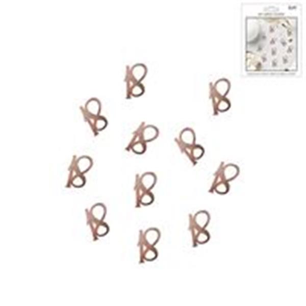 Jumbo Rose Gold 18 Confetti - 10g