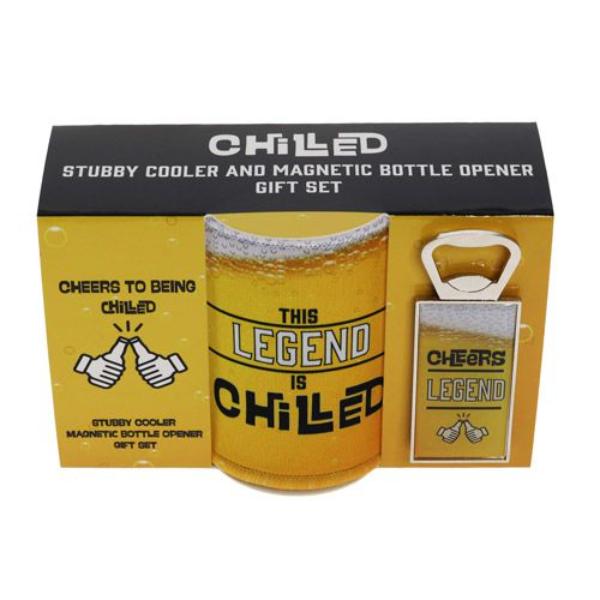 Legend Chilled Stubby Opener Pack