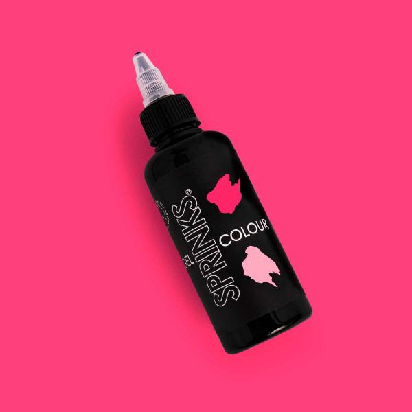 Sprinks Hot Pink Gel Colour - 100ml