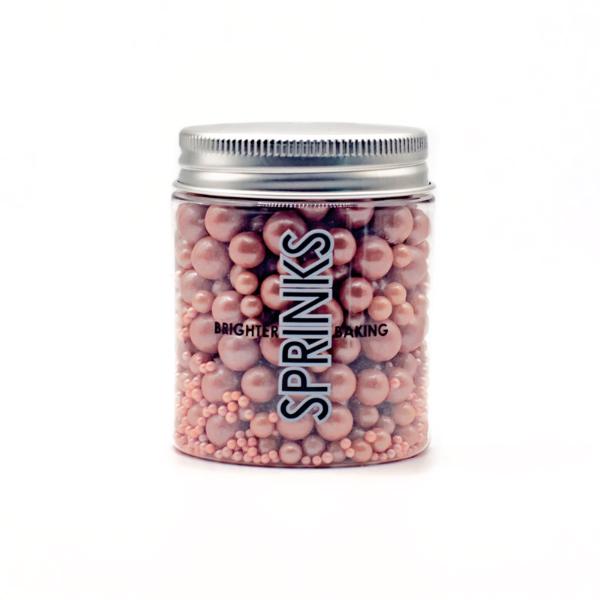 Sprinks Rose Gold Bubble Bubble Sprinkles - 75g