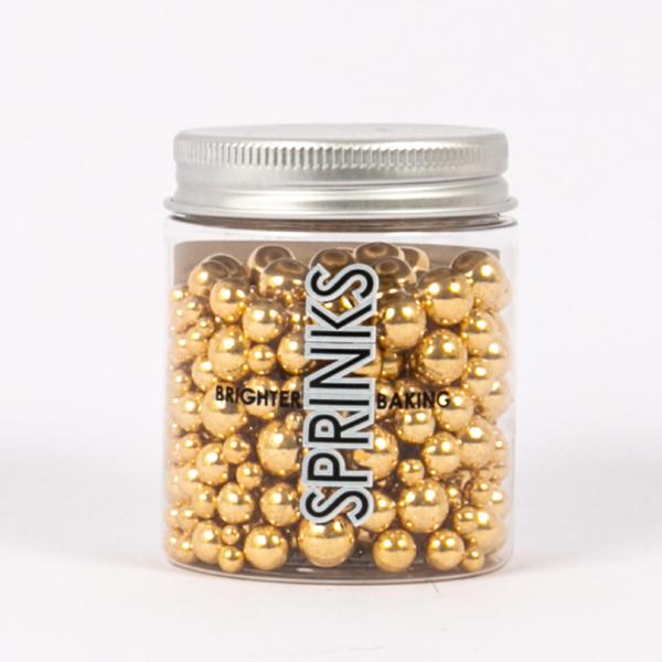 Sprinks Gold Bauble Bauble Sprinkles - 65g