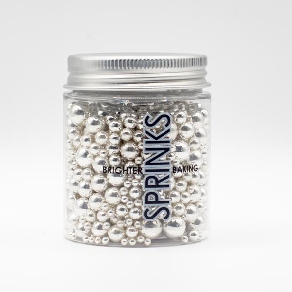 Sprinks Silver Bubble Bubble Sprinkles - 75g