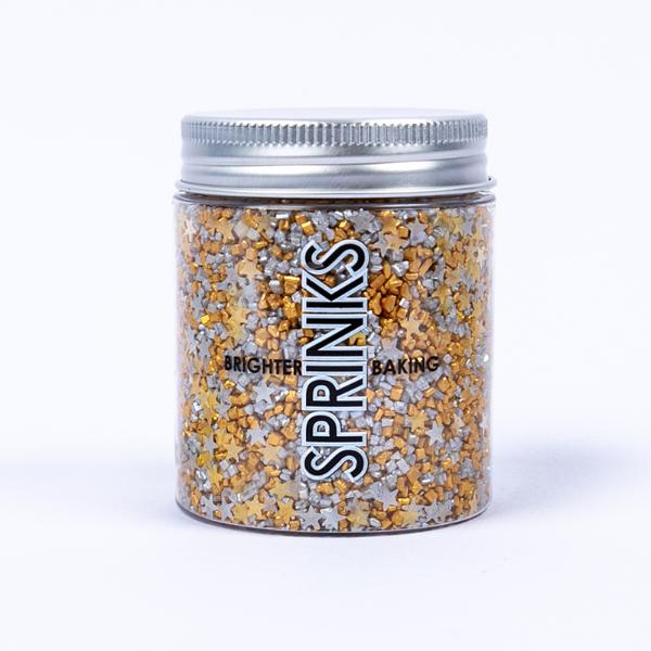 Sprinks Gold Rush Glitz Sprinkles - 80g