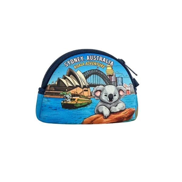 Sydney Koala Climbing Direction Coin Bag