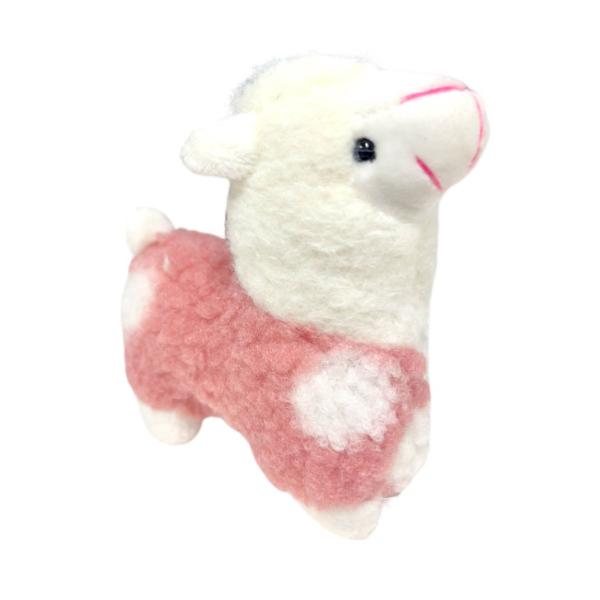 Pink Plush Camel Toy Keyring