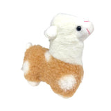 Load image into Gallery viewer, Brown Plush Camel Toy Keyring
