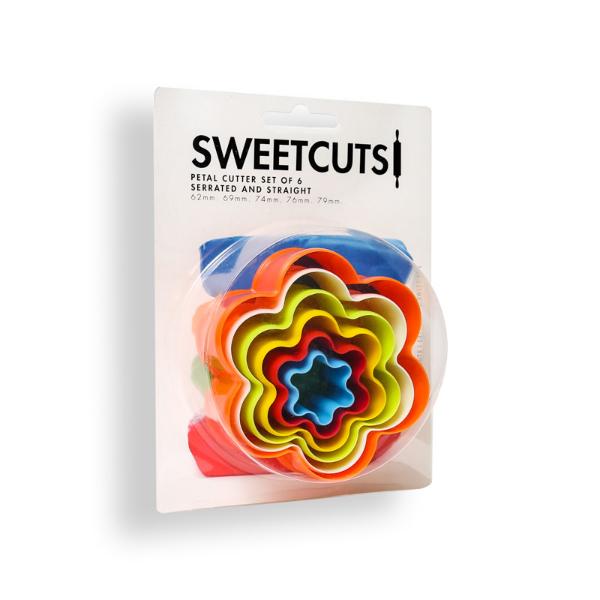 6 Pack Sweetcuts Petal Cutters
