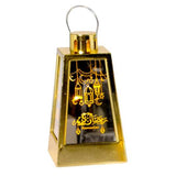 Load image into Gallery viewer, Mini Gold Or Silver Plastic Ramadan Lantern - 5.6cm x 6.4cm x 12.5cm
