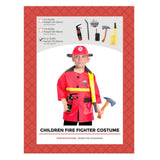 Load image into Gallery viewer, Kids Fire Fighter Costume - L (4-6 years)
