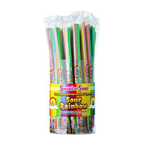 Sweet & Sour Rainbow Rope - 35g | The Base Warehouse