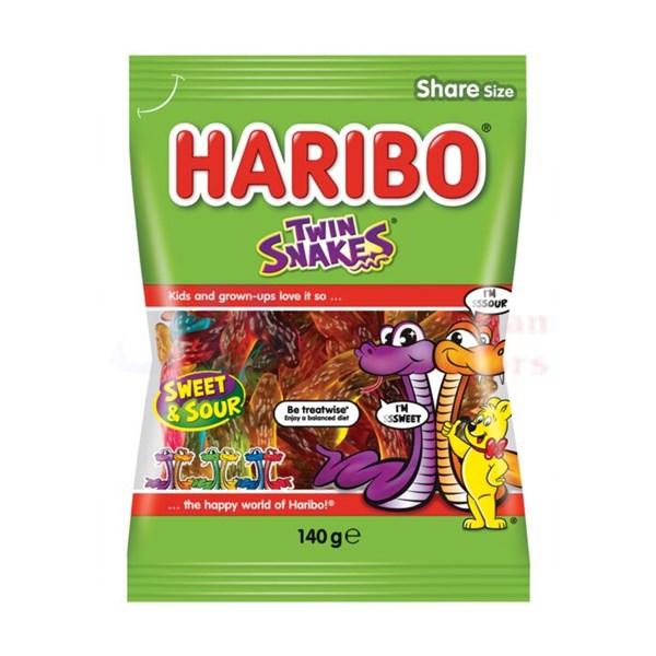 Haribo Twin Snakes - 140g