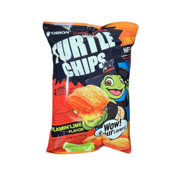 Turtle Hot Flaming Orion Chips - 160g