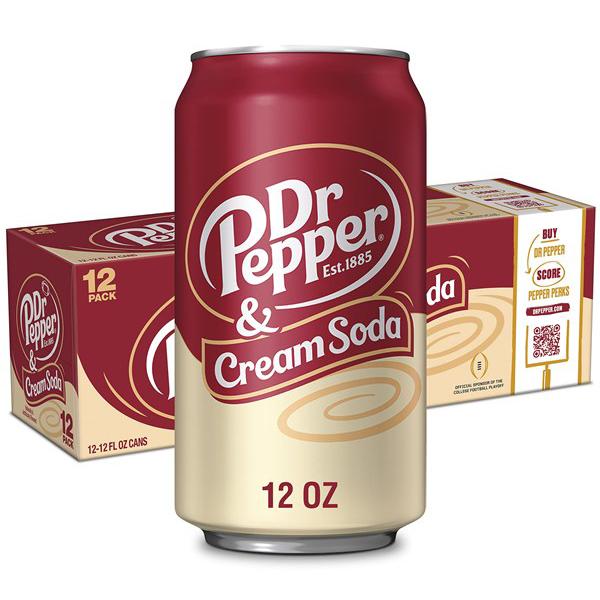 Dr Pepper & Cream Soda - 355ml