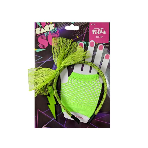 Neon Green 80s Kit