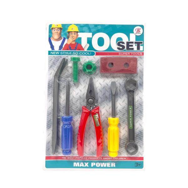 8 Pack Builder Super Tool Kids Toy