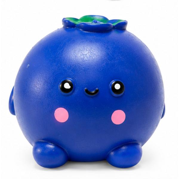 Jumbo Smiley Blueberry Squishy