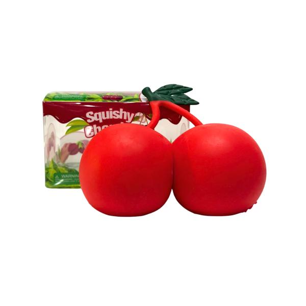 Jumbo Squishy Cherry Toy
