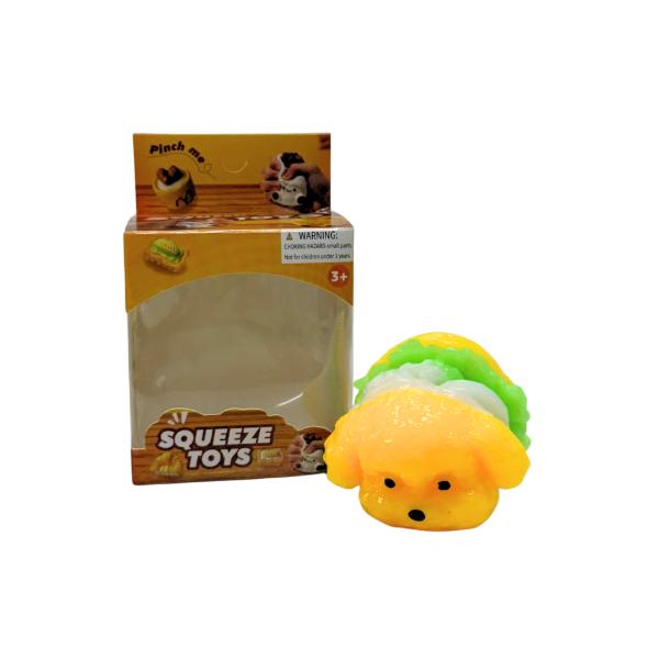 Squishy Dog Cake Toy