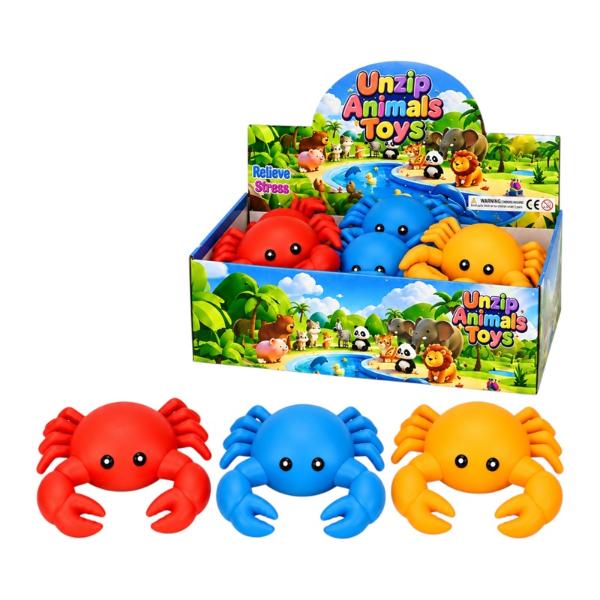 Squishy Crab Toy - 19cm