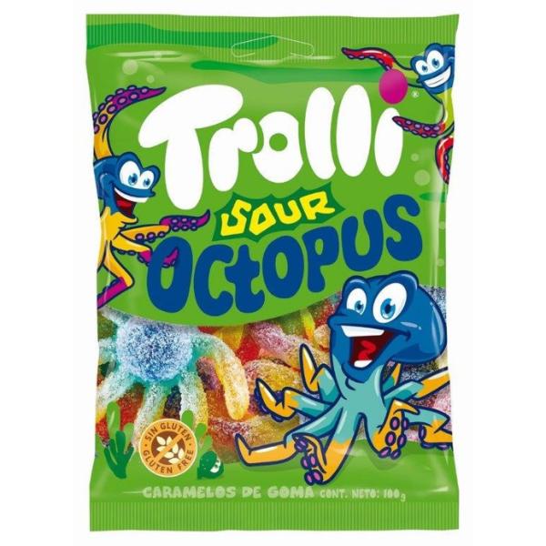 Trolli Sour Octopus - 100g