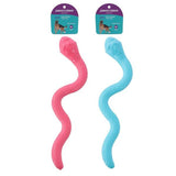 Load image into Gallery viewer, Paws &amp; Claws Vinyl Flexi Snake Animal Play Fun Pet Toy - 41cm
