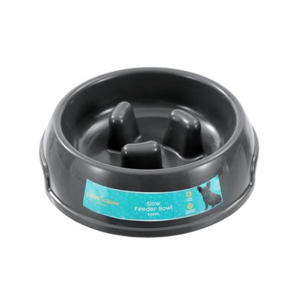 Slow Feeder 800ml Dog Bowl - 18.5cm x 14cm x 5cm