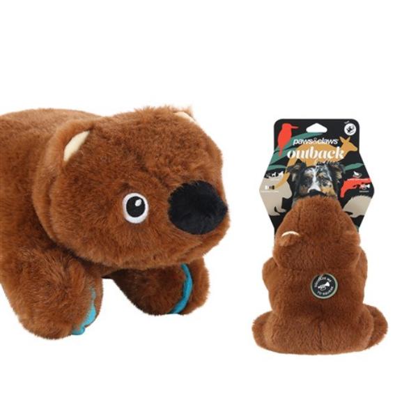 Outback Buddies Wombat - 22cm x 17cm x 13cm