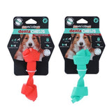 Load image into Gallery viewer, Denta Chews Flat Twist Bone Toy - 13.7cm x 4.6cm x 3.6cm
