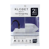 Load image into Gallery viewer, 2 Pack Medium Kloset Vacuum Storage Bags - 60cm x 40cm
