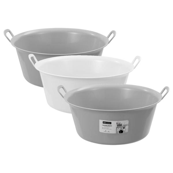 Assorted Laundry Basin With Handles - 43.5cm x 19.5cm