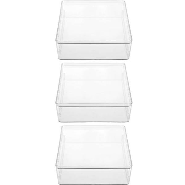 Boxsweden Crystal Clear Lidded Tidy Box - 7L