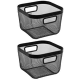 Load image into Gallery viewer, Boxsweden Large Mesh Storage Basket - 28cm x 28cm x 20.5cm
