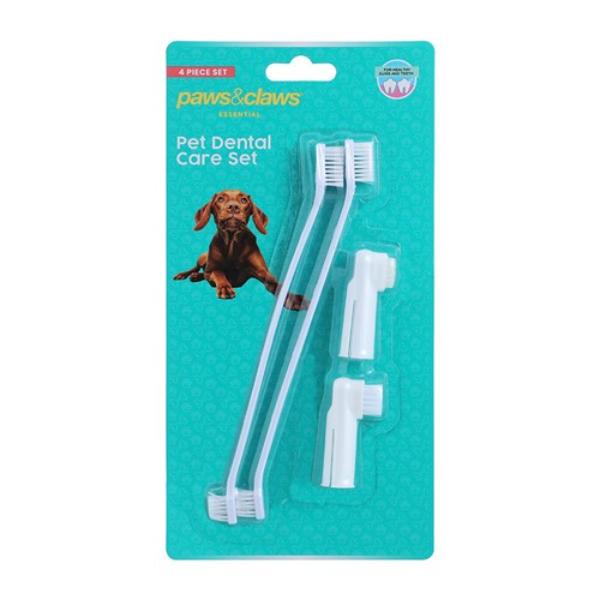 4 Pack Pet Dental Car Set