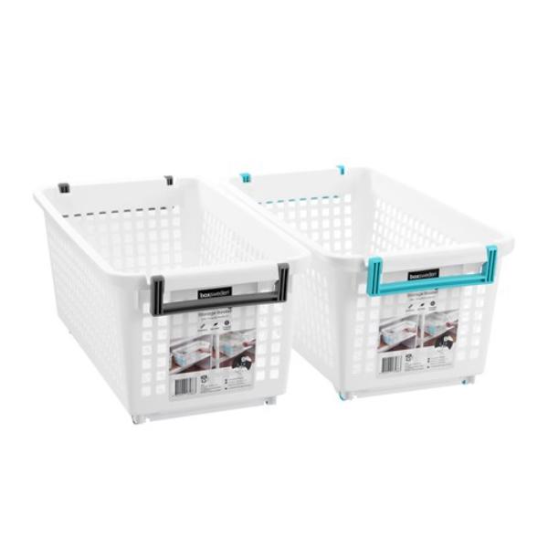 Large Stacking Storage Basket - 24L