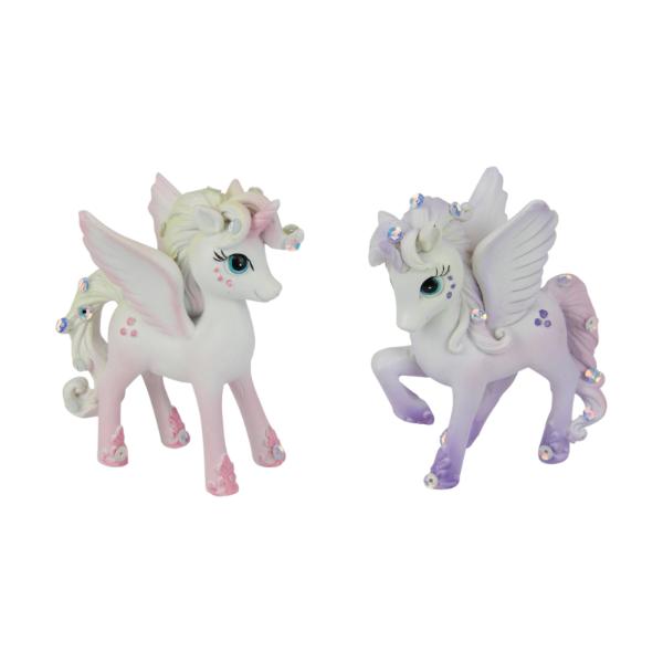 Jewelled Standing Pretty Unicorn - 9cm