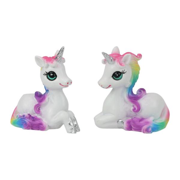 Assorted Sitting Rainbow Unicorn - 6cm