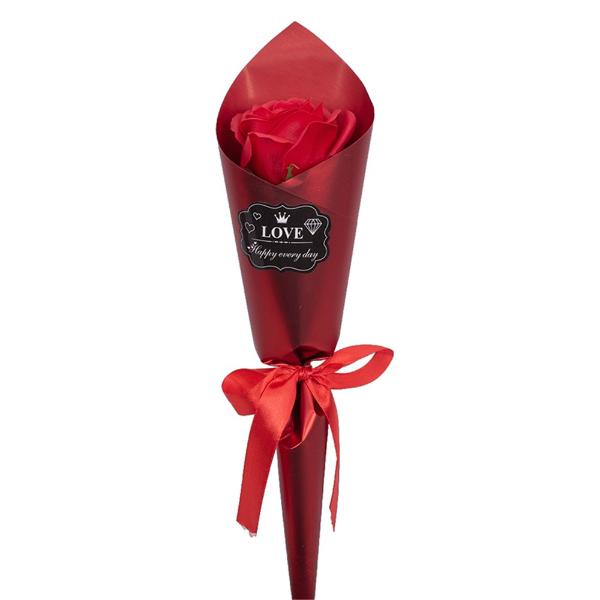 Artificial Single Rose - 38cm