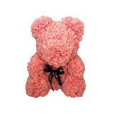 Load image into Gallery viewer, Peach Silicon Rose Bear - 35cm
