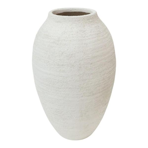 Cream Ceramic Vase - 27cm