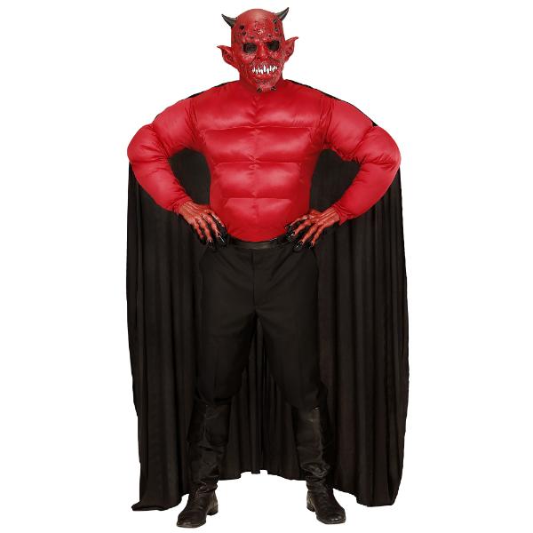 Super Muscle Devil Costume - Large | The Base Warehouse