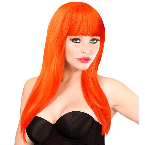 Orange Vogue Wig In Polybag