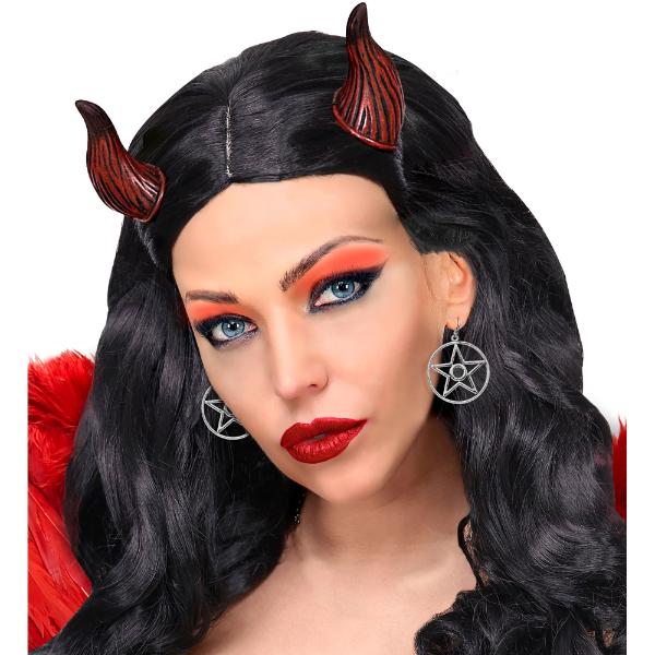 Black Gem Gothic Earrings